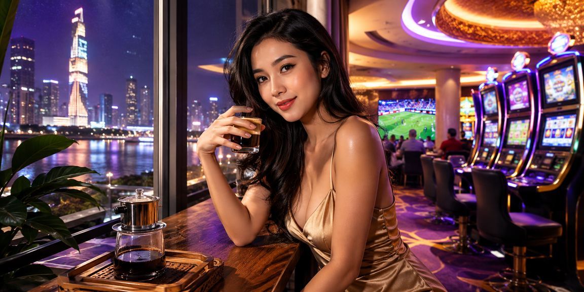 Người chơi tại TP. Hồ Chí Minh thử slot game trên 88new bên cà phê