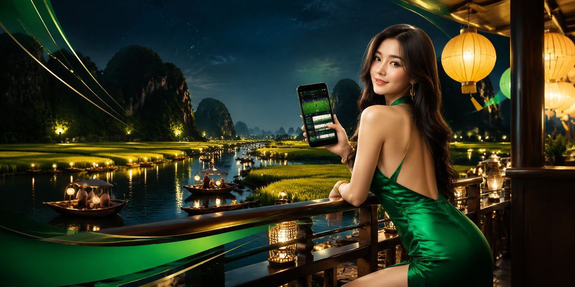 Không gian đèn lồng Hội An về đêm gắn với trải nghiệm jackpot VIP trên 88new